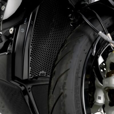 Hliníková mřížka chladiče R&G PRO pro DUCATI Diavel V4 (23 - 24), černá
